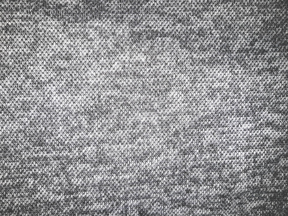 Melierter Strick grau (991887)